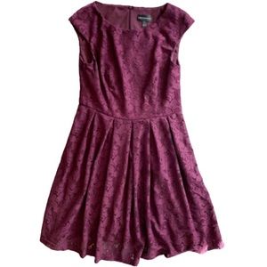 Purple Lace Dress